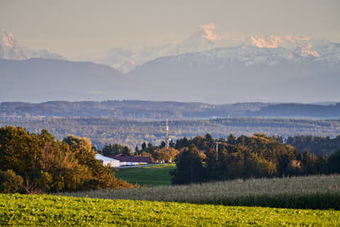 Gemeinde Reischach Landkreis Altötting Hoheneck Aussicht (Dirschl Johann) Deutschland AÖ